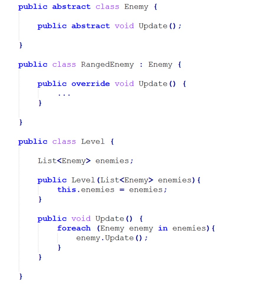 PART 6: Quality Code is Scalable Code that has high quality means that it is scalable; it’s expandable with minimal increase of complexity. Take a look at the following example: